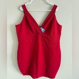 Torrid NWT Women’s Red Dress Zipper‎ Back size 22